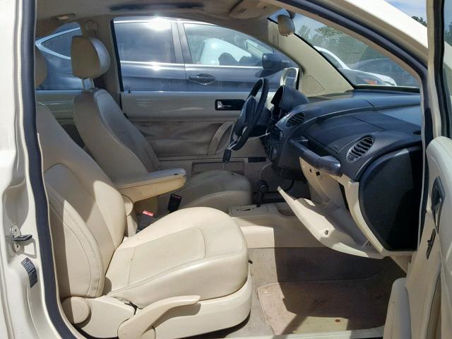 3VWRW31C56M407833 - 2006 VOLKSWAGEN NEW BEETLE Creme Foto 5
