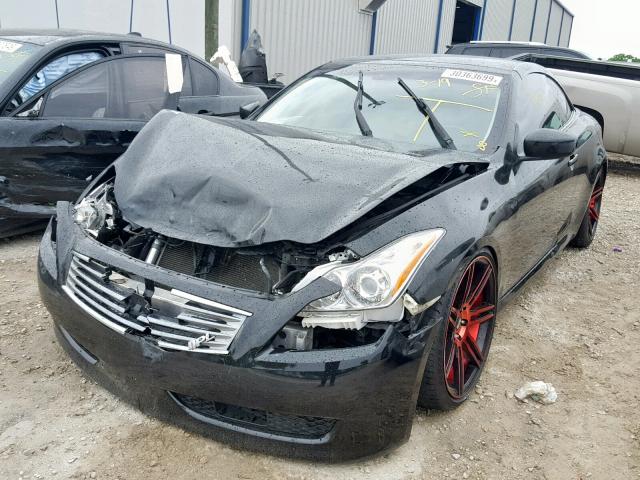 JNKCV66E19M723428 - 2009 INFINITI G37 BASE BLACK photo 2