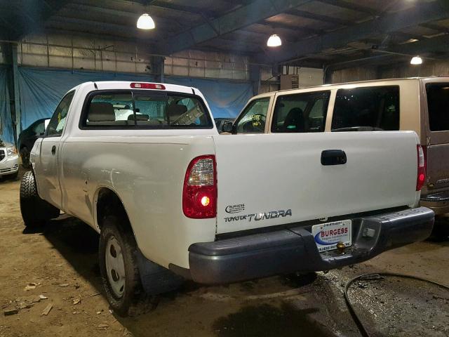 5TBJU32156S458471 - 2006 TOYOTA TUNDRA WHITE photo 3