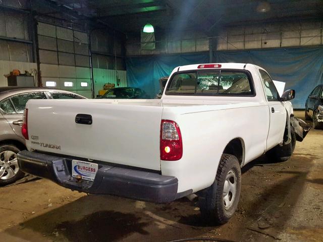 5TBJU32156S458471 - 2006 TOYOTA TUNDRA WHITE photo 4