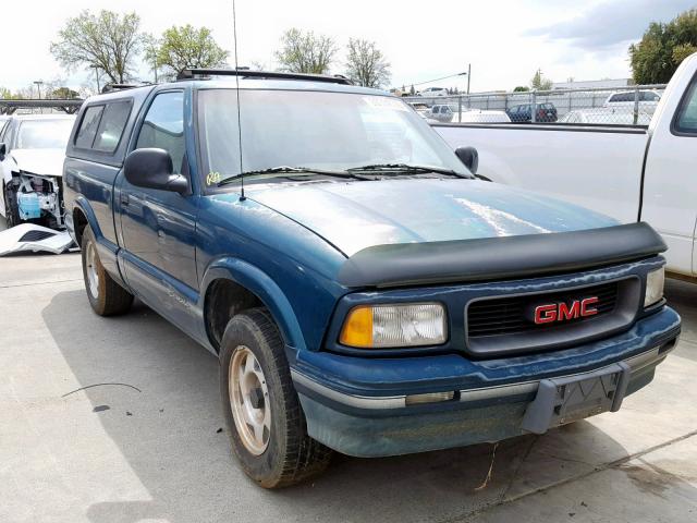 1GTCS1445T8523613 - 1996 GMC SONOMA GREEN photo 1