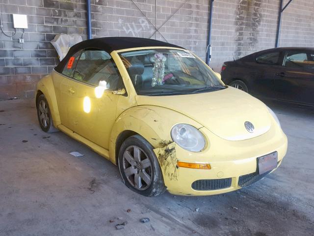 3VWRF31Y37M418519 - 2007 VOLKSWAGEN NEW BEETLE Gelb Foto 1