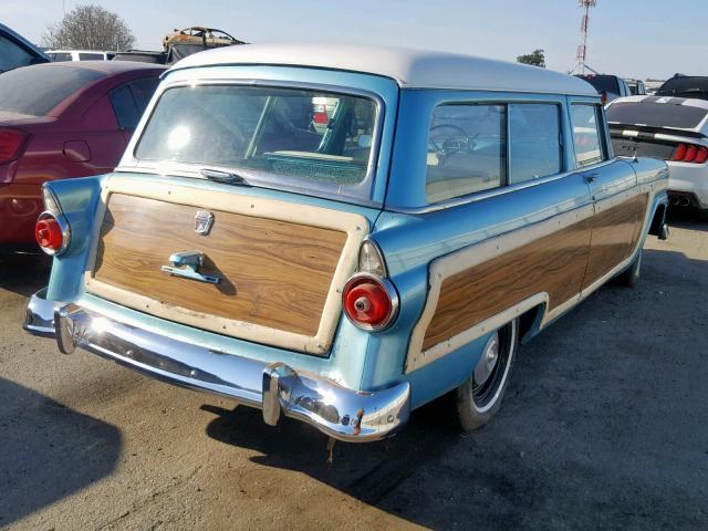 U5LR143649 - 1955 FORD WAGON TEAL photo 4