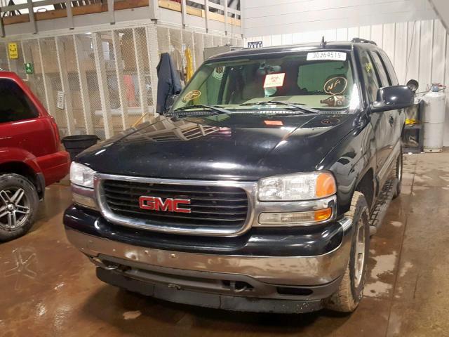 1GKEK13T26J116366 - 2006 GMC YUKON BLUE photo 2