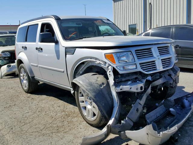 1D4PT4GK7BW605608 - 2011 DODGE NITRO HEAT SILVER photo 1