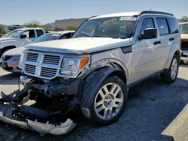 1D4PT4GK7BW605608 - 2011 DODGE NITRO HEAT SILVER photo 2