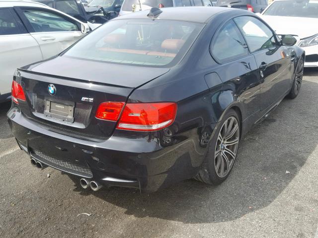 WBSWD93509P361283 - 2009 BMW M3 BLACK photo 4