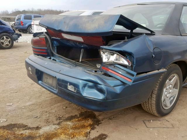 2B3HD46T8TH269512 - 1996 DODGE INTREPID BLUE photo 9