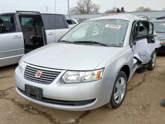1G8AJ55F87Z192117 - 2007 SATURN ION LEVEL SILVER photo 2