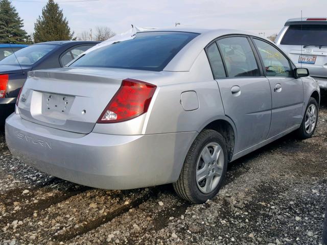1G8AJ55F87Z192117 - 2007 SATURN ION LEVEL SILVER photo 4