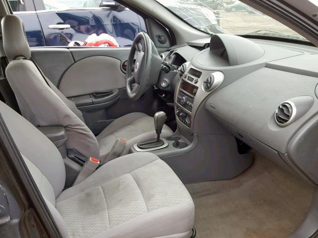 1G8AJ55F87Z192117 - 2007 SATURN ION LEVEL SILVER photo 5