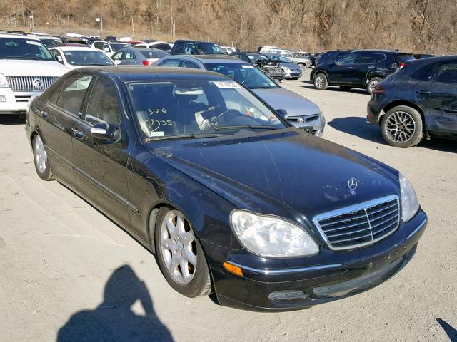 WDBNG84J56A469721 - 2006 MERCEDES-BENZ S 500 4MAT BLACK photo 1