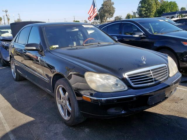 WDBNG70J72A260474 - 2002 MERCEDES-BENZ S 430 BLACK photo 1