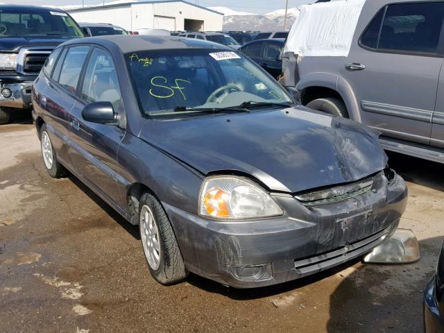 KNADC165036147936 - 2003 KIA RIO CINCO GRAY photo 1