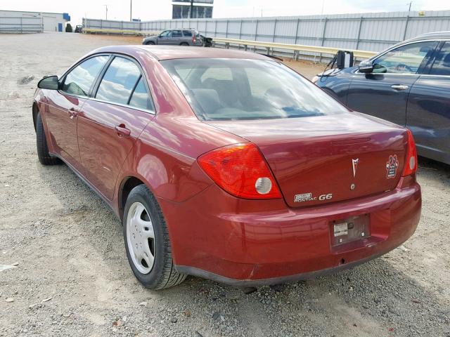 1G2ZF57BX84150961 - 2008 PONTIAC G6 VALUE L RED photo 3