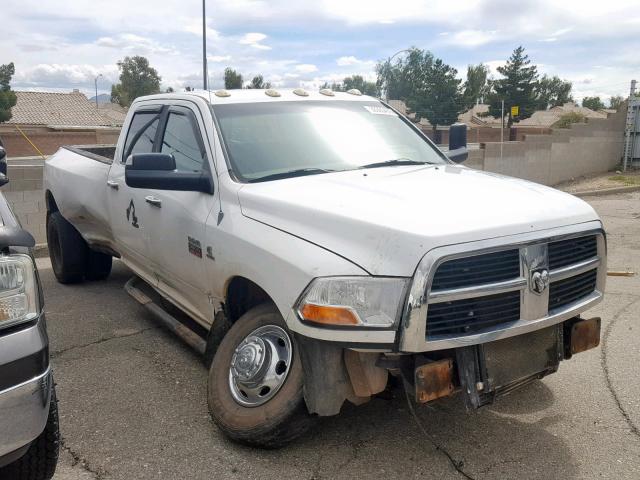 3D73Y4CL6AG172992 - 2010 DODGE RAM 3500 WHITE photo 1