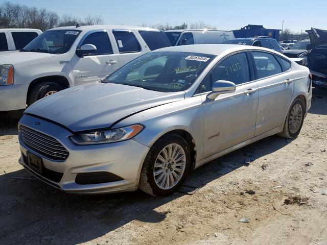 3FA6P0LU9GR310703 - 2016 FORD FUSION SE HYBRID  photo 2