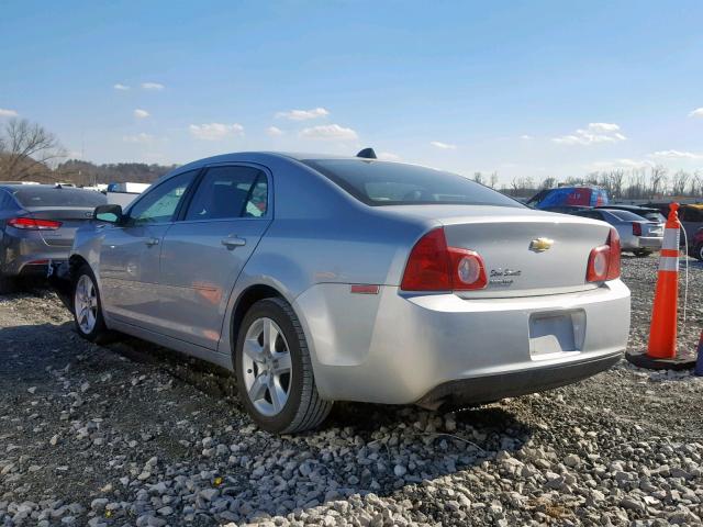 1G1ZB5E04CF201899 - 2012 CHEVROLET MALIBU LS ვერცხლისფერი ფოტო 3