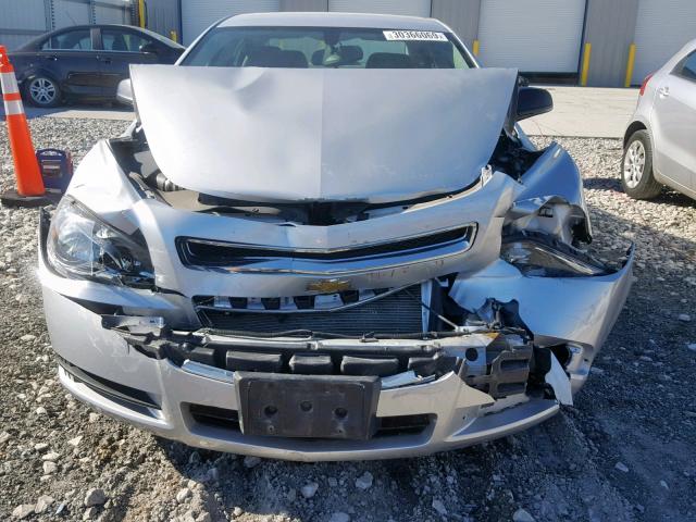 1G1ZB5E04CF201899 - 2012 CHEVROLET MALIBU LS ვერცხლისფერი ფოტო 7