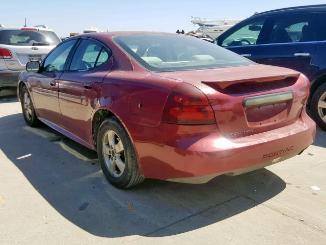 2G2WP522351197585 - 2005 PONTIAC GRAND PRIX 栗色 照片 3