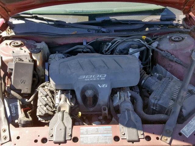 2G2WP522351197585 - 2005 PONTIAC GRAND PRIX 栗色 照片 7