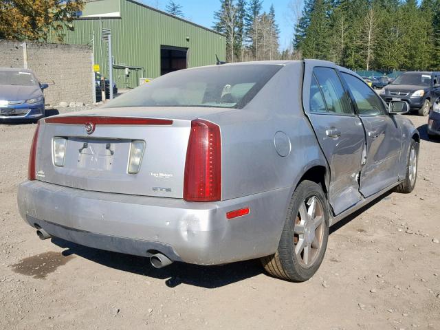 1G6DW677950169045 - 2005 CADILLAC STS SILVER photo 4