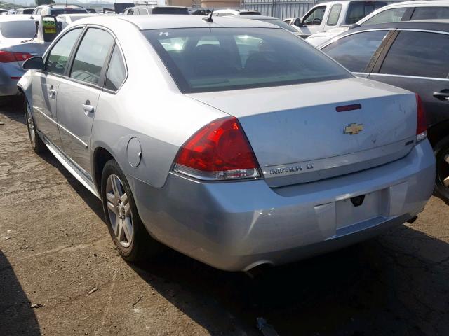 2G1WB5E31G1181928 - 2016 CHEVROLET IMPALA LIM SILVER photo 3