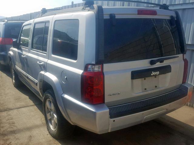 1J8HG48K97C597971 - 2007 JEEP COMMANDER SILVER photo 3