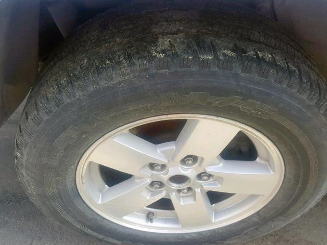 1J8HG48K97C597971 - 2007 JEEP COMMANDER SILVER photo 9