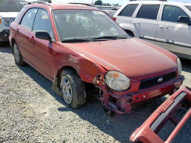 JF1GG65583H811588 - 2003 SUBARU IMPREZA TS RED photo 1