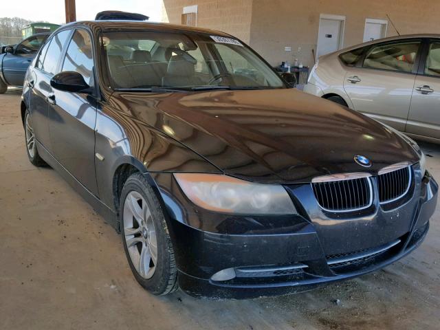 WBAVC53508FZ82359 - 2008 BMW 328 I SULE BLACK photo 1