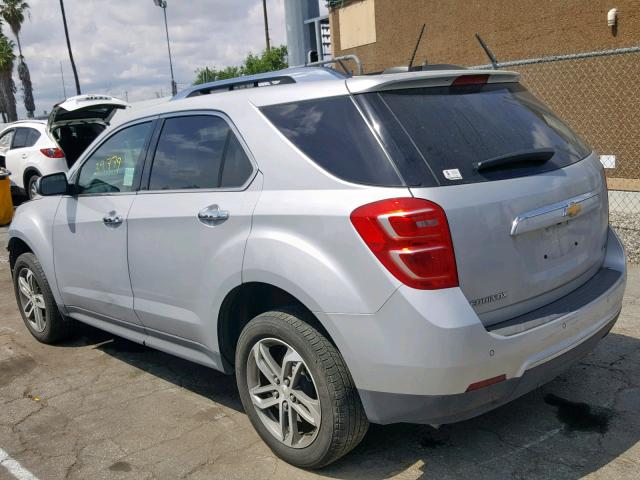 2GNALDEK6H6110929 - 2017 CHEVROLET EQUINOX PR SILVER photo 3