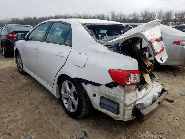 2T1BU4EE4CC773346 - 2012 TOYOTA COROLLA BASE  photo 3