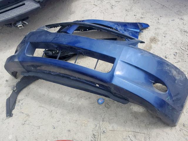 1HGCS21819A001562 - 2009 HONDA ACCORD EXL BLUE photo 9