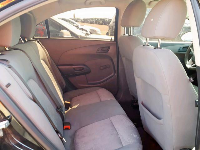 1G1JB5SH0H4140643 - 2017 CHEVROLET SONIC LS BLACK photo 6