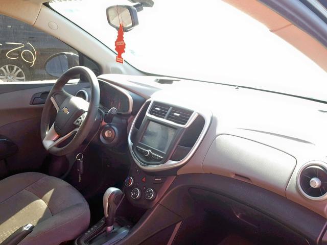 1G1JB5SH0H4140643 - 2017 CHEVROLET SONIC LS BLACK photo 9