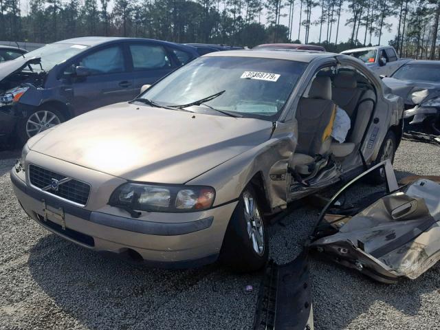 YV1RS61T332248520 - 2003 VOLVO S60 GRAY photo 2