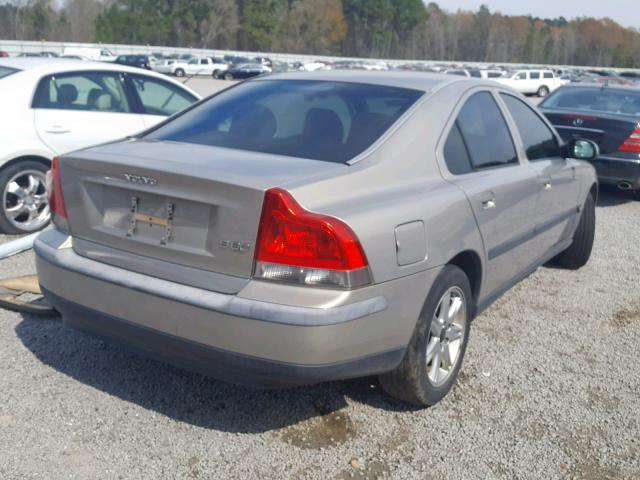 YV1RS61T332248520 - 2003 VOLVO S60 GRAY photo 4