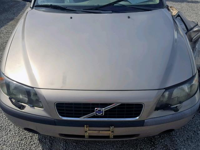 YV1RS61T332248520 - 2003 VOLVO S60 GRAY photo 7