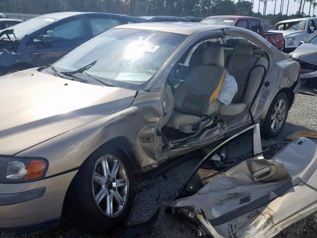 YV1RS61T332248520 - 2003 VOLVO S60 GRAY photo 9