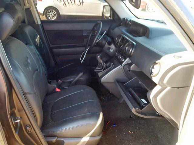 JTLKE50E491077503 - 2009 TOYOTA SCION XB 石墨色 照片 5