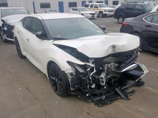 1N4AA6AP3HC363604 - 2017 NISSAN MAXIMA 3.5 WHITE photo 1