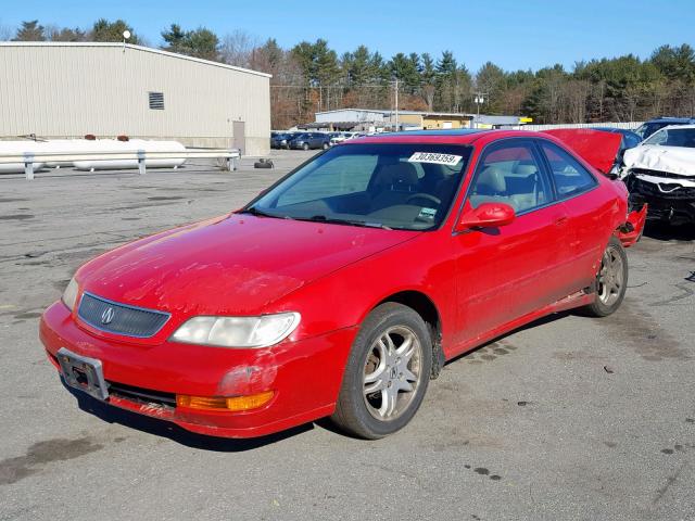 19UYA3258XL001742 - 1999 ACURA 2.3CL RED photo 2