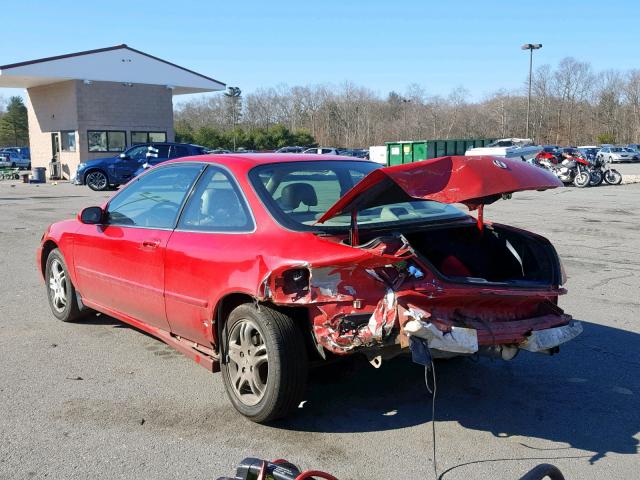19UYA3258XL001742 - 1999 ACURA 2.3CL RED photo 3