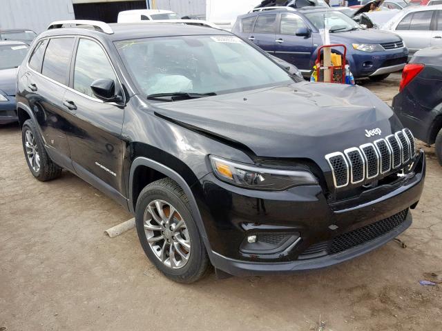 1C4PJLLB1KD144470 - 2019 JEEP CHEROKEE L BLACK photo 1