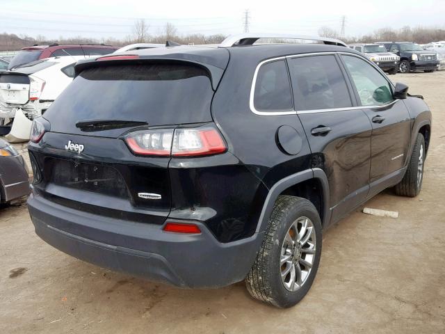 1C4PJLLB1KD144470 - 2019 JEEP CHEROKEE L BLACK photo 4