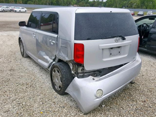 JTLKE50E191067267 - 2009 TOYOTA SCION XB 灰色 照片 3