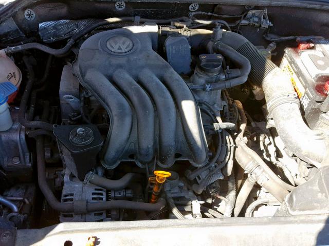 3VW2K7AJXCM360605 - 2012 VOLKSWAGEN JETTA BASE BLACK photo 7