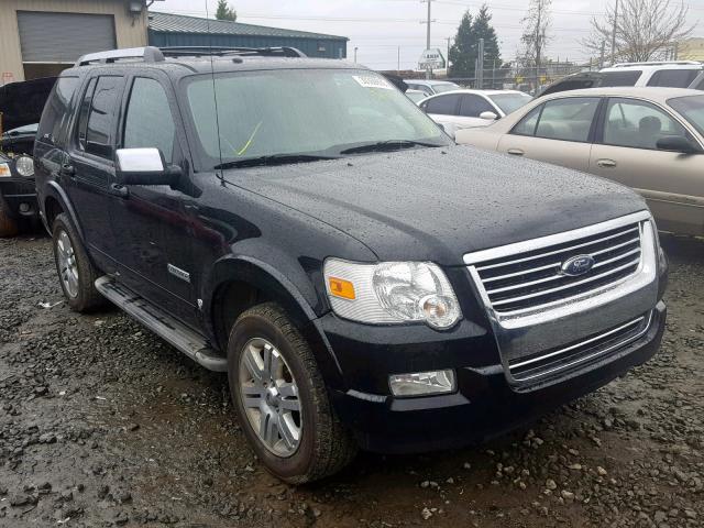 1FMEU75817UB37884 - 2007 FORD EXPLORER L BLACK photo 1