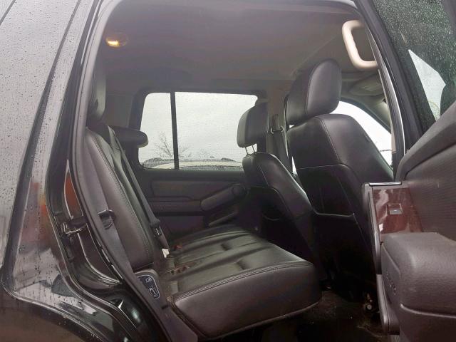 1FMEU75817UB37884 - 2007 FORD EXPLORER L BLACK photo 6